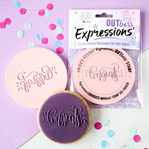 OUTboss Expressions - Congrats - Regular Size: Regular Size