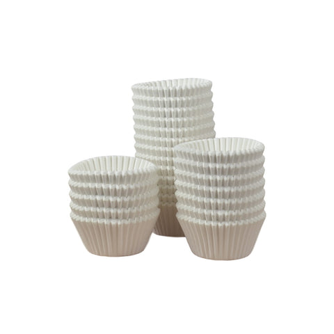 White Cupcake Cases Bulk Pack of 500