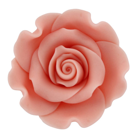 Edible Sugar Roses Light Pink - 63mm Pack of 8