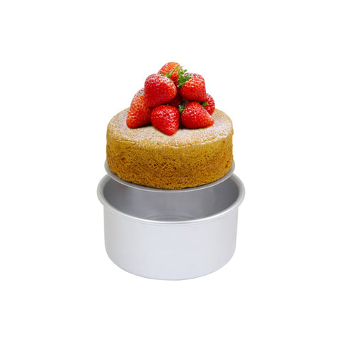 6" Round Loose Bottom Cake Tin 3" Deep by PME