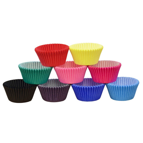 Rainbow Cupcake Cases by Doric