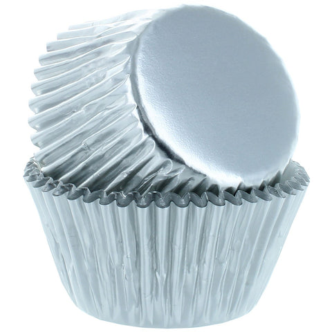 Silver Foil Cupcake Cases