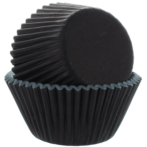 Cupcake Cases Pack of 50 - Black