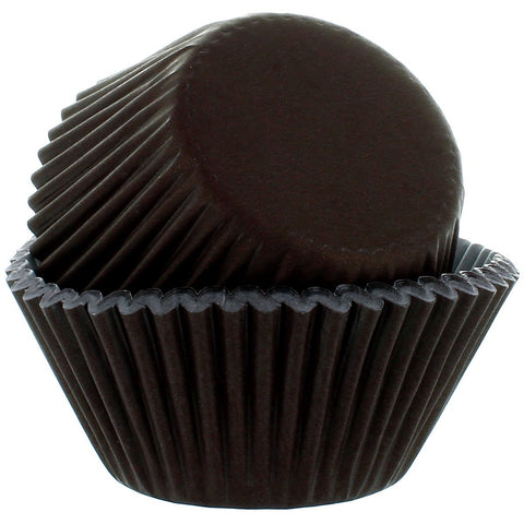 Cupcake Cases Pack of 50 - Brown