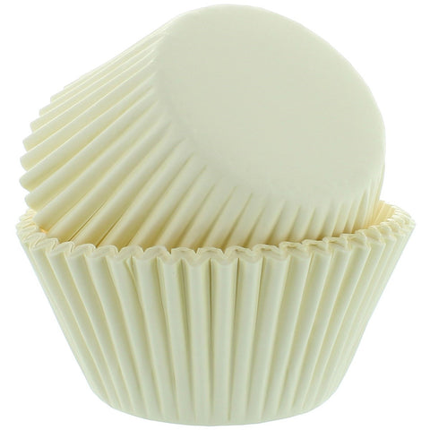 Cupcake Cases Pack of 50 - Ivory