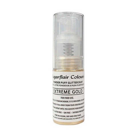 Extreme Gold Lustre Pump Spray by Sugarflair