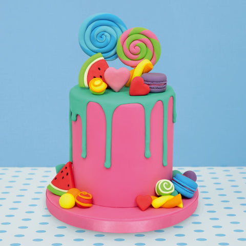 Orange NEONZ Paste Colour by Squires Kitchen