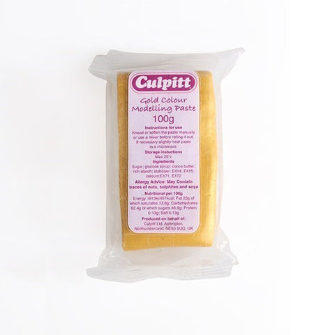 Gold Modelling Paste by Culpitt