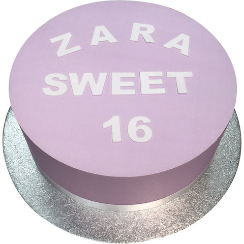 Wafer Paper Letter and Number Toppers