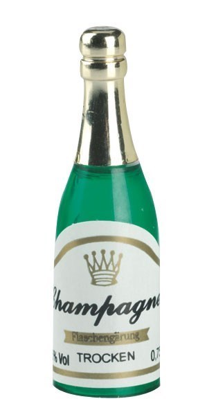 Mini Plastic Champagne Bottle