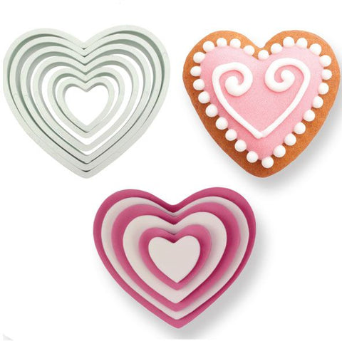 Heart Cutter Set of 6 by PME