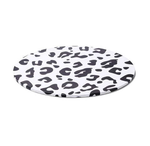 Leopard Print 5mm Masonite Round Board