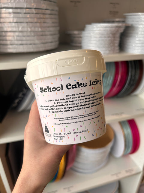 Ready Made School Cake Icing