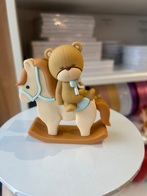 Rocking Horse Teddy Bear Toppers