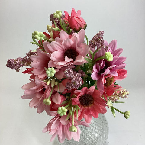 Mixed Pink Daisy Bunch