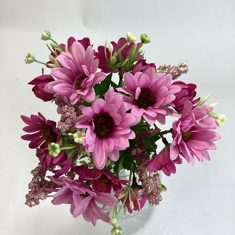 Mixed Light Pink Daisy Bunch