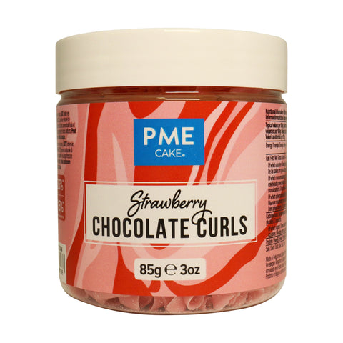 Strawberry Chocolate Curls by PME