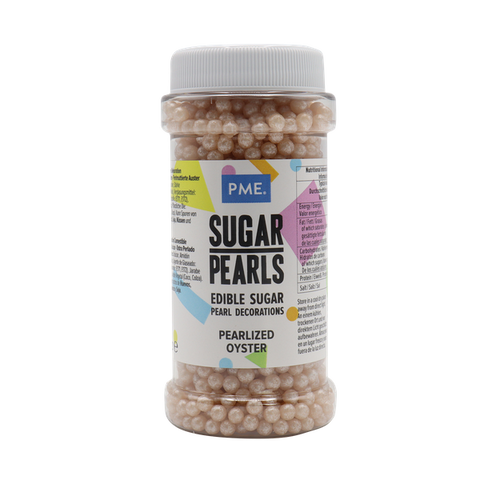 Pearlised Oyster Sugar Pearl Sprinkles by PME