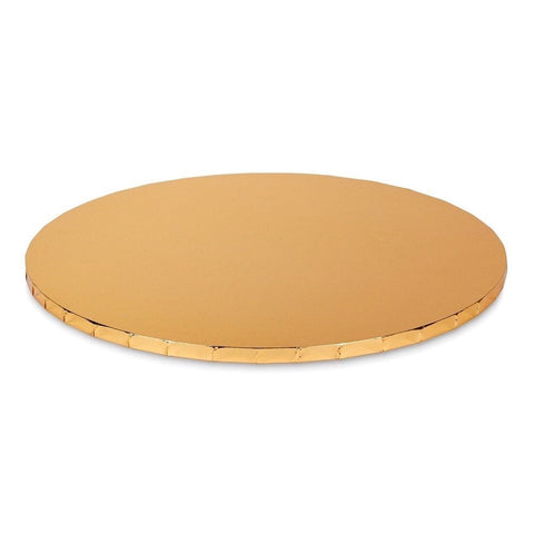 Gold Masonite Round Cake Drum