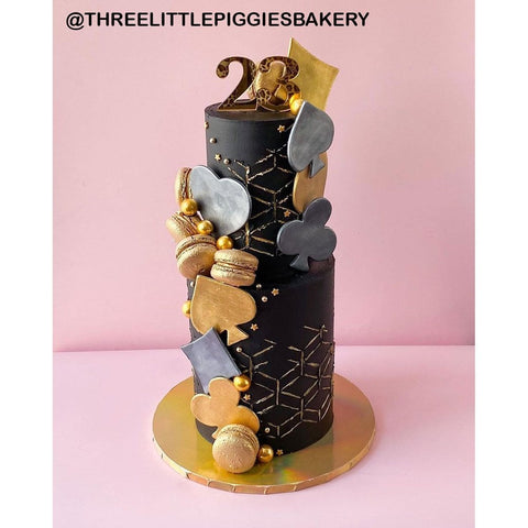 Gold Masonite Round Cake Drum