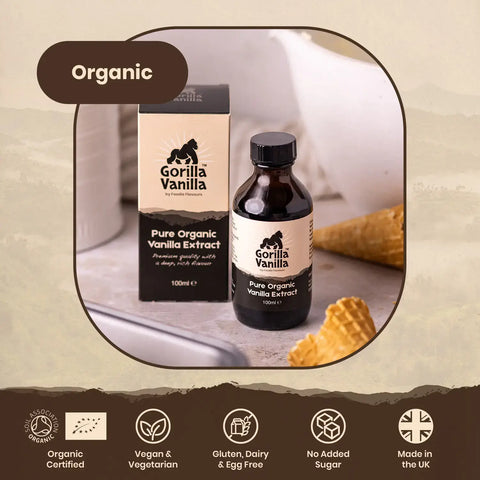 Gorilla Vanilla - Organic Vanilla Extract 100ml
