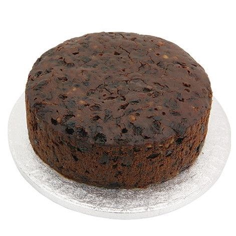 Round Rich Fruit Cake