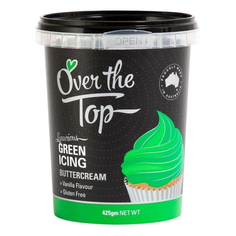 Green Ready to Use Buttercream Style Icing