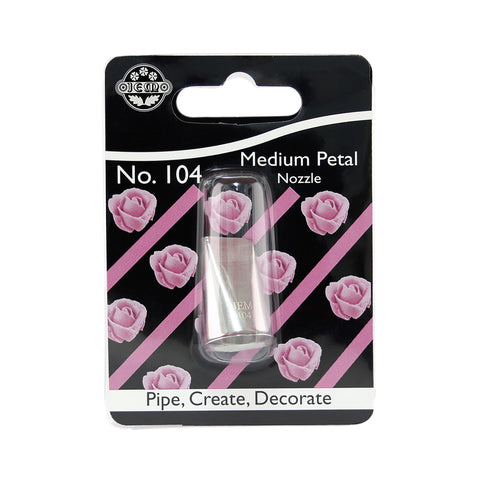Medium Petal/Ruffle Piping Nozzle #104