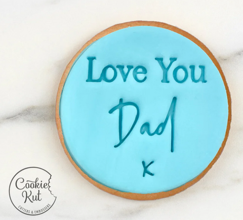 Love You Dad Embosser by CookieKut