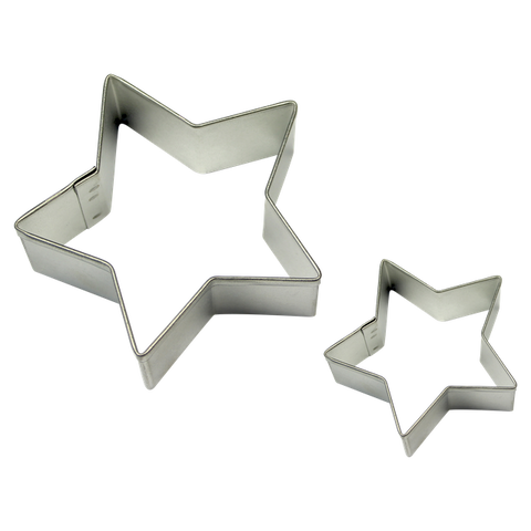 Star Cookie Cutters Set of 2