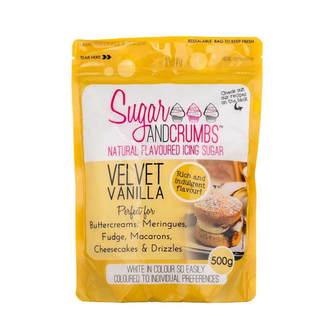 Velvet Vanilla Icing Sugar by Sugar & Crumbs