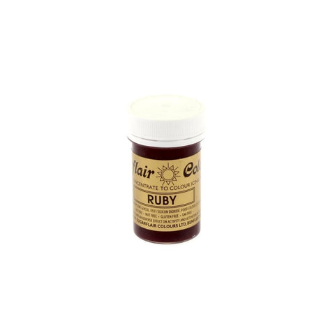 Ruby Sugarflair Paste Colour