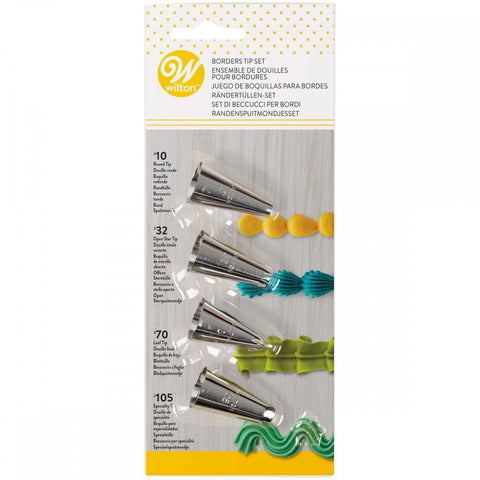 Wilton Border Piping Nozzle Set
