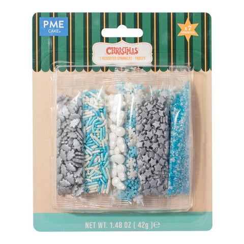 Assorted Frosty Sprinkles - 7 Pack by PME