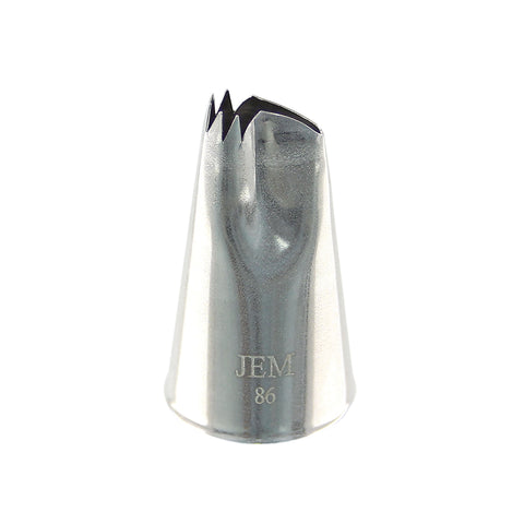 Serrated Ruffle Piping Nozzle #86 by Jem