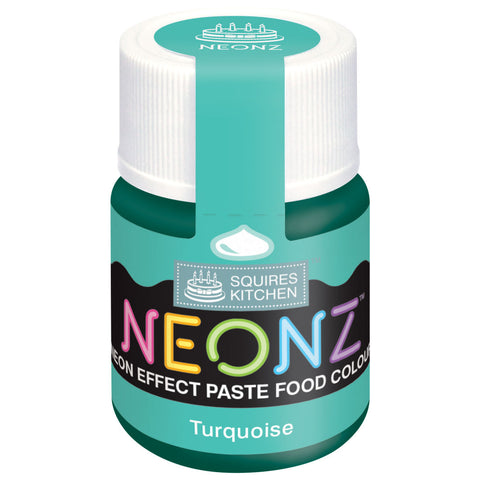 Turquoise NEONZ Paste Colour by Squires Kitchen