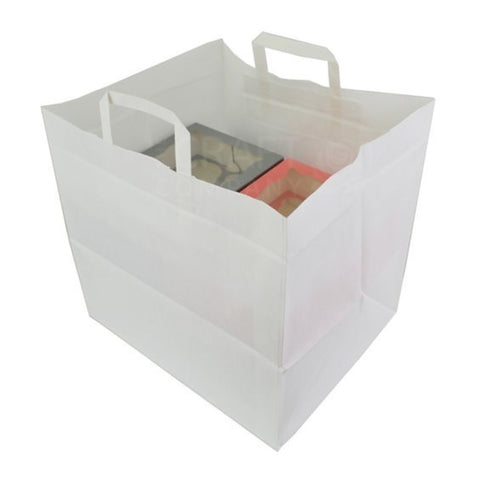 Cupcake Box Paper Carrier Bag