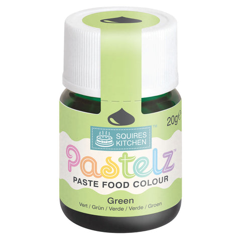 Green Pastelz Paste Colour by Squires Kitchen