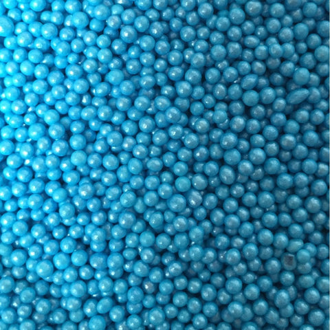 Edible Cake Sprinkles- Blue Pearl 100 & 1000s