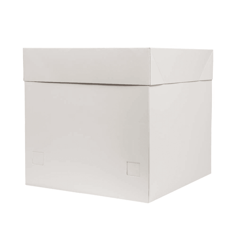 12" Tall Cube Box with Window Lid