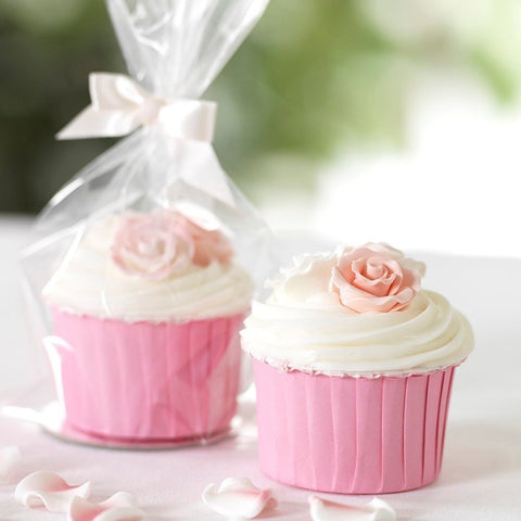 Cupcake Gift Bags with Ribbon Ties