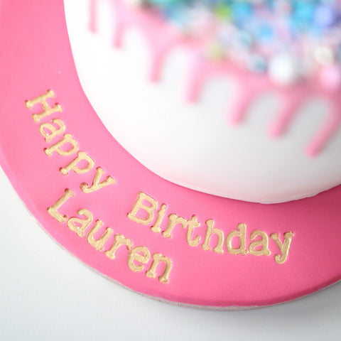 Sweet Stamp Frosting Small Letter Embossers