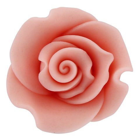 Edible Sugar Roses Light Pink - 38mm Pack of 20