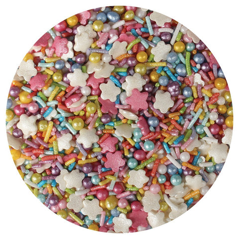 Edible Cake Sprinkles - Rainbow Mix
