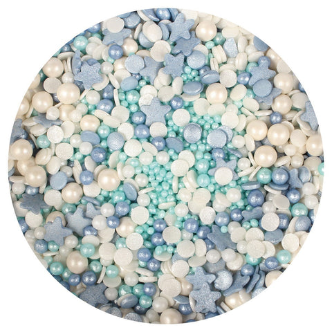 Edible Cake Sprinkles - Ocean Mix