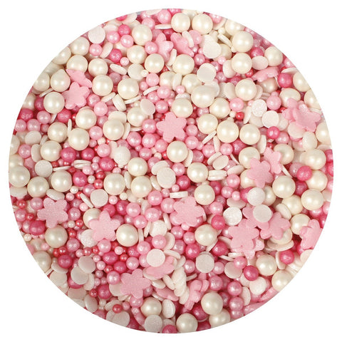 Edible Cake Sprinkles - Petal Mix