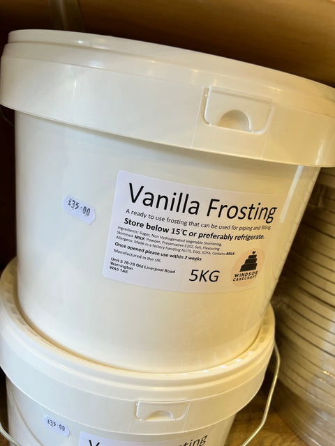 Windsor Vanilla Frosting 5kg