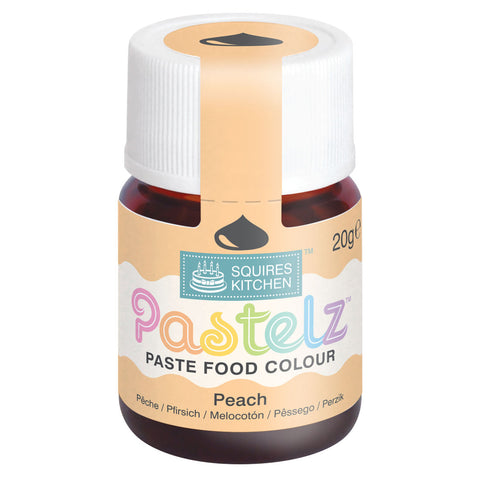 Peach Pastelz Paste Colour by Squires Kitchen