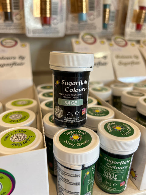 Sage Sugarflair Paste Colour