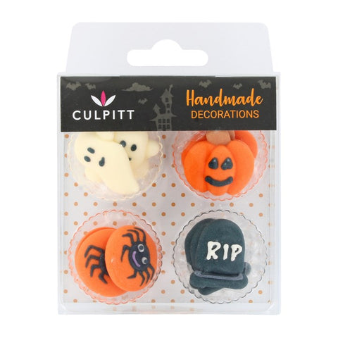Halloween Sugar Decorations Pack of 12